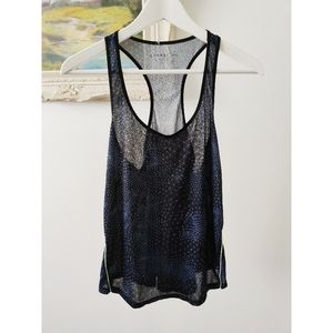 OYSHO galaxy workout top with racerback